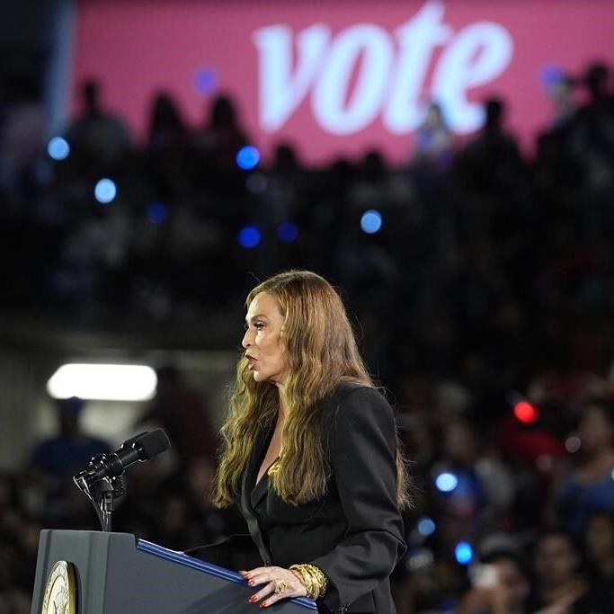 Beyoncé endorses Kamala Harris in joyful speech at Houston rally: 'I'm here as a mother'
